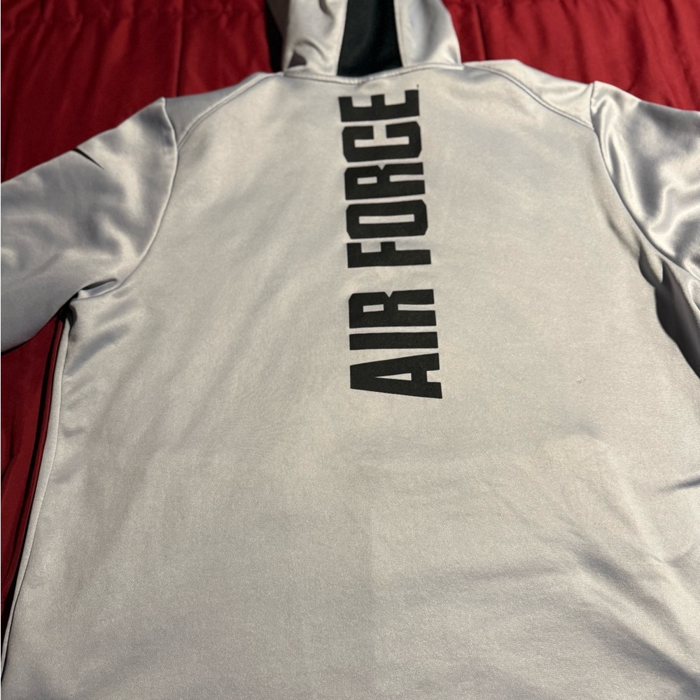Nike Gray Hoodie with Black Accents - Picture 3 of 3
